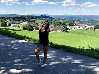 oha! köyün girişinde bir bankta sikildi