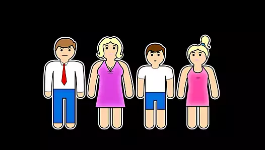 sarışın üvey kardeşinin büyük penisini kızdırır ve onu sikişmek için baştan çıkarır - winter bell