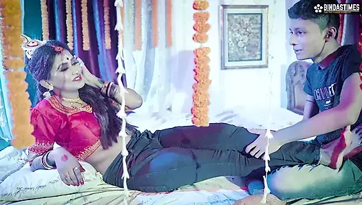 desi gawar nibba ko mila ateşli ve seksi modern starsudipa biwi ( Hintçe ses )